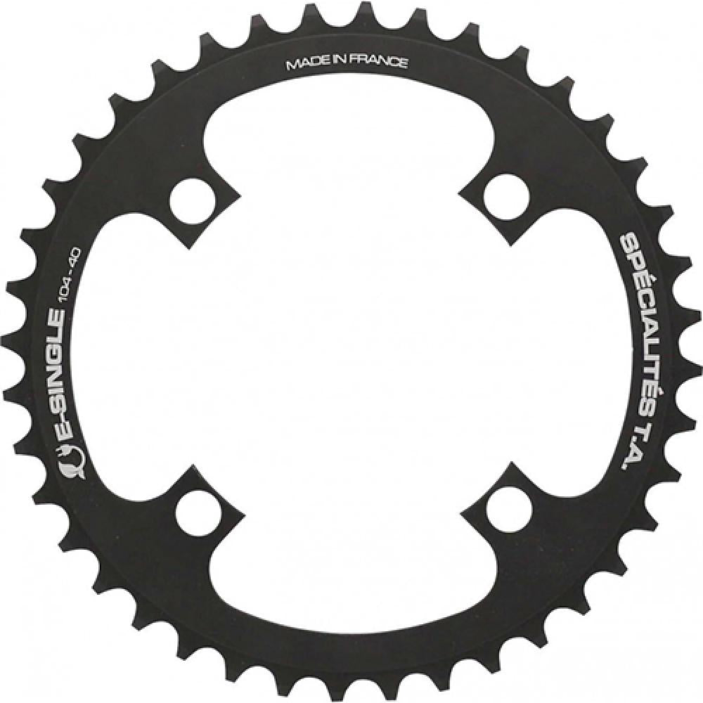 TA Kettenblatt E-Single 44 schwarz Ø104 außen/innen PL-42104309-44