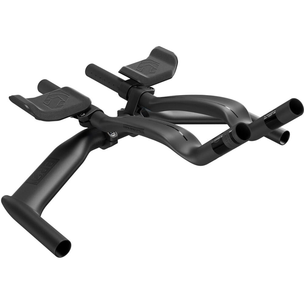 PRO Ausleger Ergo Bend 45, Carbon, 45 Schwarz - ergonomischer Aero-Lenkeraufsatz