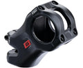 Schwarzer Ergotec Vorbau High Ray 6, 55 mm, 45 Grad, Ahead 28.6/35.0, Safety Level 6 aus Aluminium.