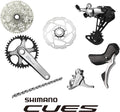 SHIMANO Gruppe CUES Silver Edition 10 Silver - komplette 10-fach Schalt- & Bremsgruppe