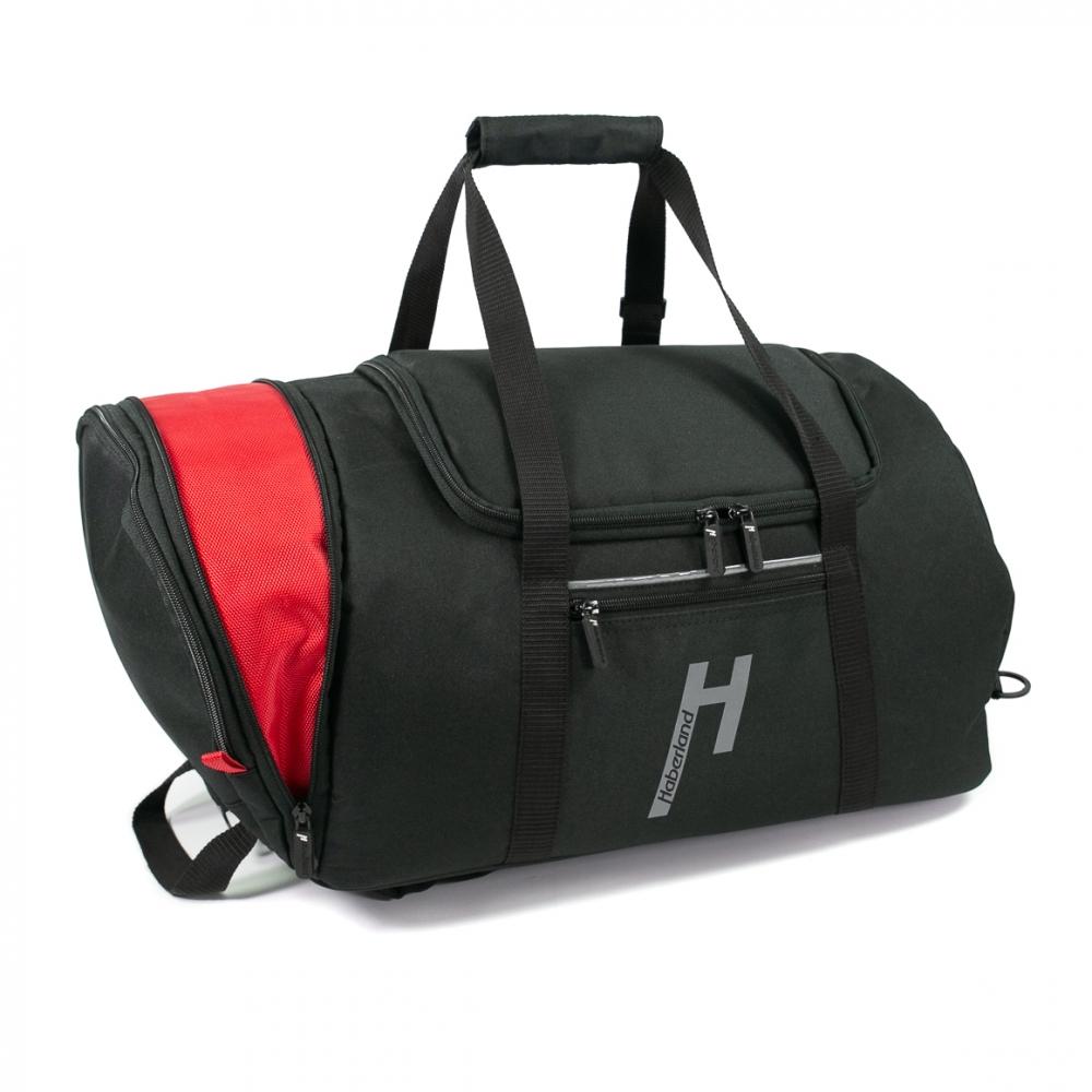 Haberland TranSPORTer: schwarze Sport- und Fahrradtasche mit Rucksackfunktion