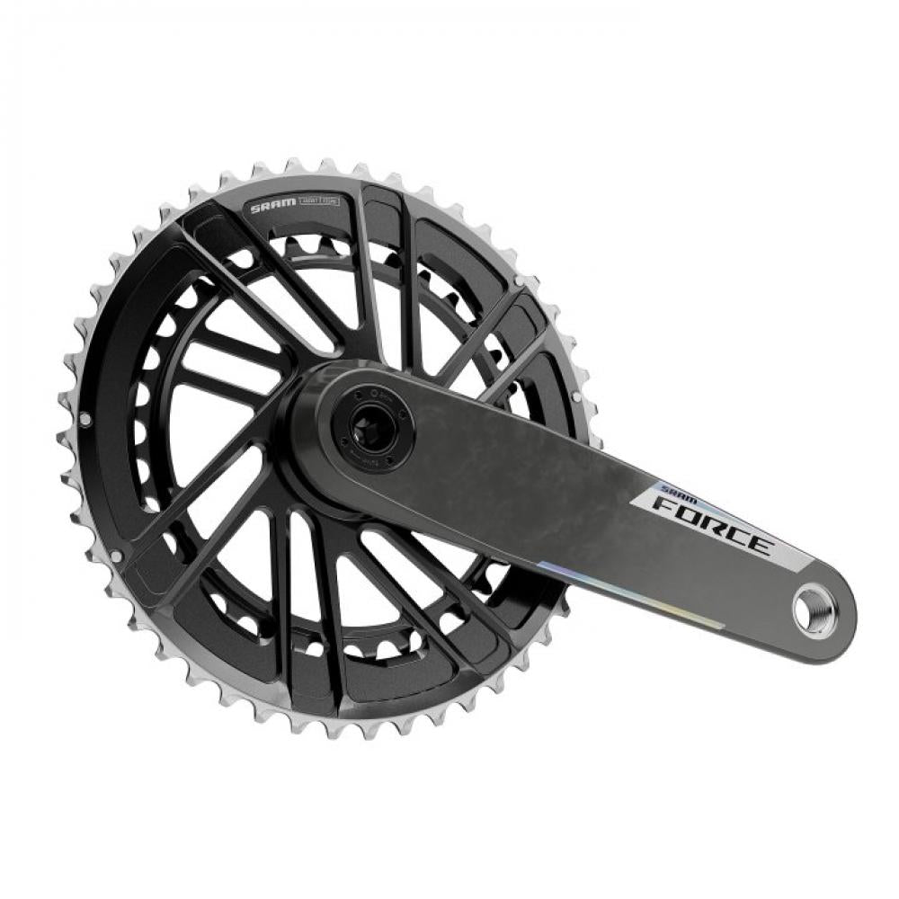 SRAM Force E1 Kurbelgarnitur 175 mm 46-33T - leichte, steife 2-fach Rennradkurbel