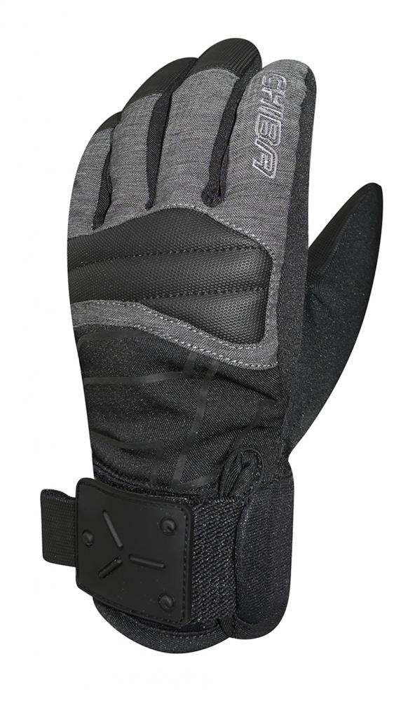 CHIBA Snow Speeder - wasserdichter Winter-Radhandschuh mit Hotliner-Tasche, Größe 4