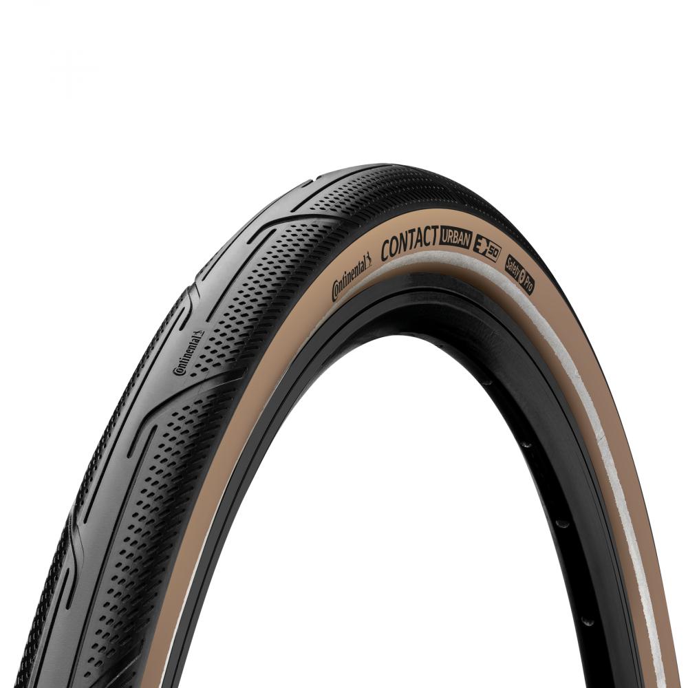Continental Contact Urban 16x1.35 Zoll E-50 faltbar Fahrradreifen schwarz braun.