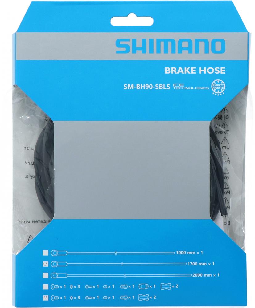 SHIMANO Bremsleitung SM-BH90-SBLS 4K Bremsleitung - 1700mm