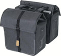 BASIL Doppeltasche Urban Dry MIK 2.0 - 50 Liter, wasserdicht, MIK-Adapterplatte inkl., Reflektoren