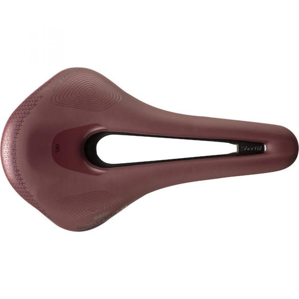 Selle San Marco Sattel Shortfit 2.0 Supercomfort Racing 155 x 255 mm Brick Red - maximaler Komfort