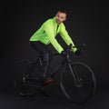 CHIBA Race Performance Jacke - wasserdicht, winddicht, atmungsaktiv, neongelb, 3XL
