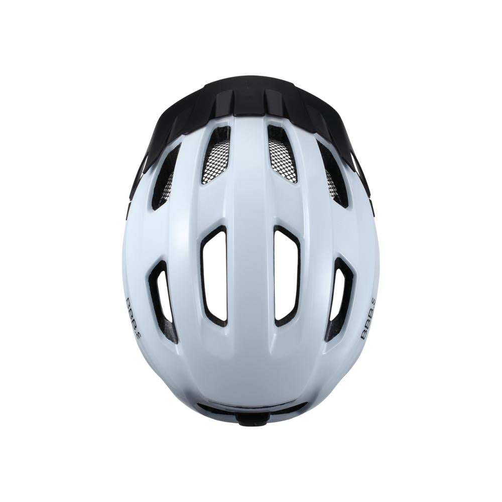BBB Cycling BBB Helm Condor 2.0 M weis - sicherer Hybrid-Fahrradhelm mit Visier