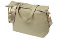Basil Schultertasche Manhattan 12 Liter Taupe - wasserdichte Laptop-City-Fahrradtasche mit Hook-On-System
