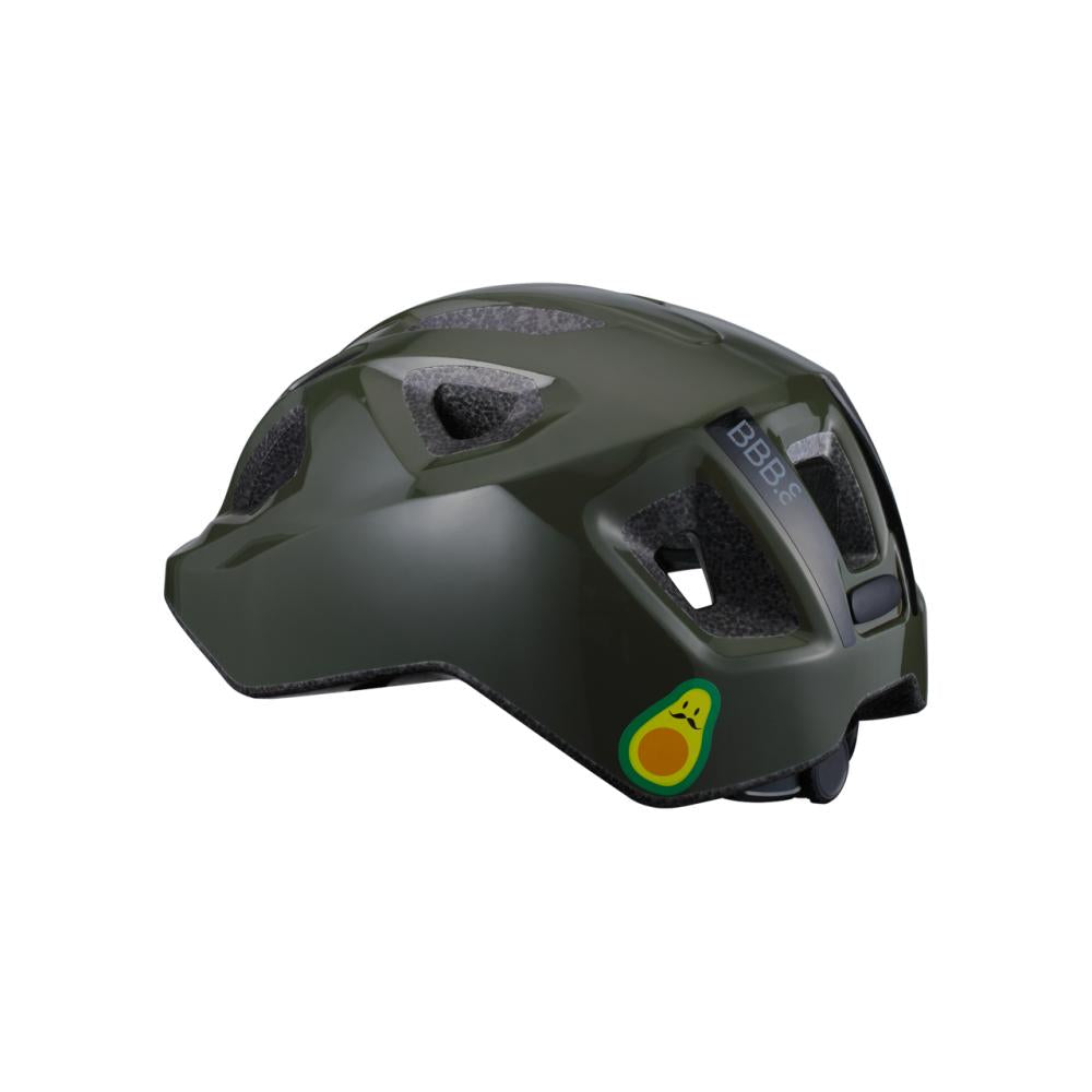 BBB Cycling Kinderhelm Hero M (52-56 cm) grün Avocado - sicherer Alltagshelm für Kids