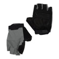 Endura Loop Mitt Radhandschuh M, Grau - Kurzfingerhandschuh mit Gelpolster, atmungsaktiv, Klettverschluss, Silikonprint