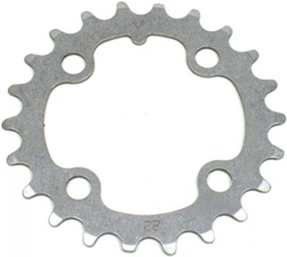 Stronglight Kettenblatt silber 64 MM Lochkreis 22 Zähne - Hochwertige Fahrradkomponente