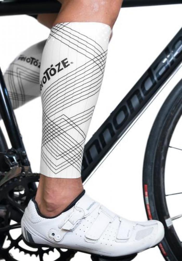 VeloToze Stulpen Aero S/M weiß - aerodynamische Überschuhe für maximalen Zeitvorteil
