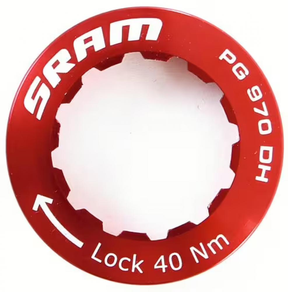 SRAM Kassetten-Lockring 11T rot für PG-970 DH - Sicherer Abschluss für Deine Kassette
