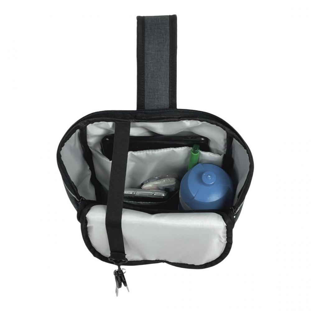Haberland Umhängetasche Slingbag anthrazit/reflex - leichte City-Sling mit Organisation