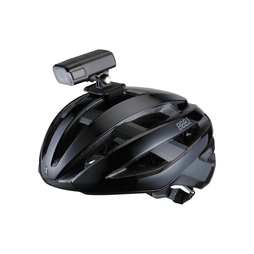 BBB Cycling Helmlampe AdventureStrike 600, 600 schwarz - starke 600 Lumen für MTB & Nachtfahrten