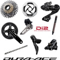 SHIMANO Gruppe Dura Ace Di2 12-fach Powermeter 172,5 mm 52-36 - Top-Performance für Racer