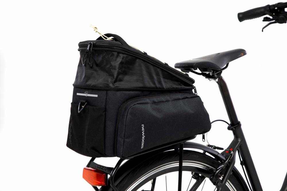 New Looxs Radtasche Sports Trunkbag Straps 29L Black - vielseitiger Stauraum für Gepäckträger