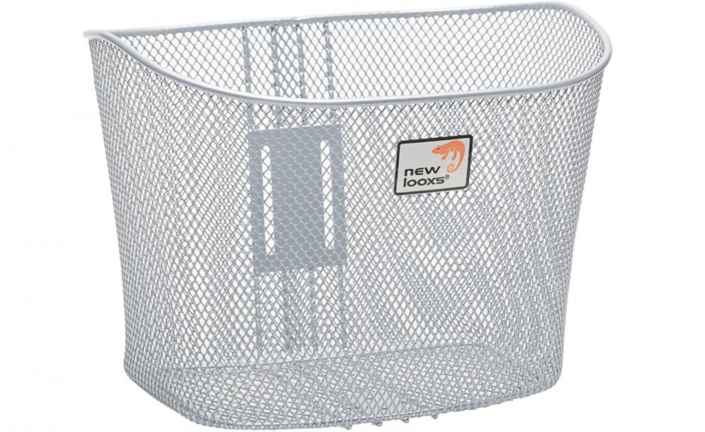 NEW LOOXS KORB TOSCANE RAPIDLOCK SILVER 19L STEEL 34X25X25CM