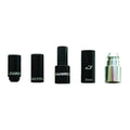 Jagwire Road Elite Link Endkappen 12er-Pack CHA155 - Aluminium Bremszugset Schwarz