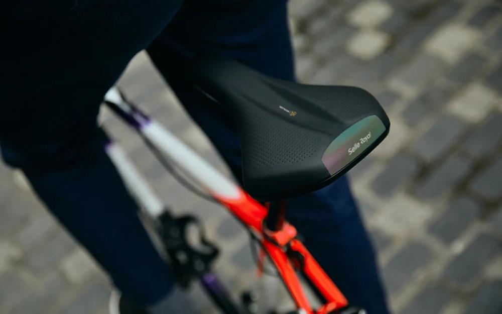 Selle Royal Fahrradsattel Vivo Moderate Unisex am Fahrrad, komfortabler City-Sattel mit Reflex-Heck.