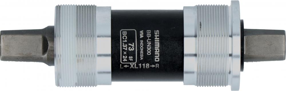 SHIMANO Innenlager UN300 73/118mm BSA - Zuverlässiges BSA-Innenlager für Trekking- und Citybikes