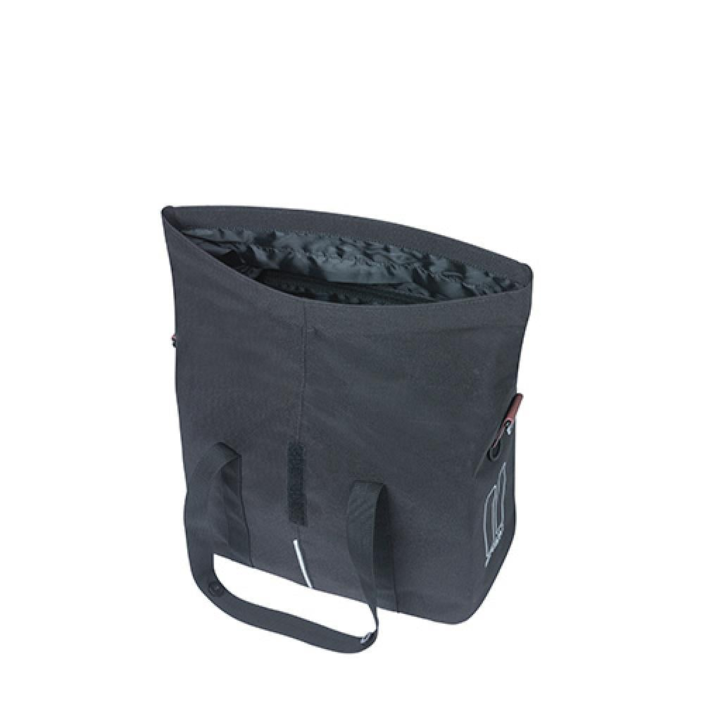 Basil City Fahrradhandtasche MIK-KF-Hook schwarz Größe 39x15x27cm 8 bis 11l