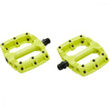 Procraft Pedale Small Grip Essential Kunststoff 102 x 100 mm Lime - kompakte Flatpedals mit Top-Grip