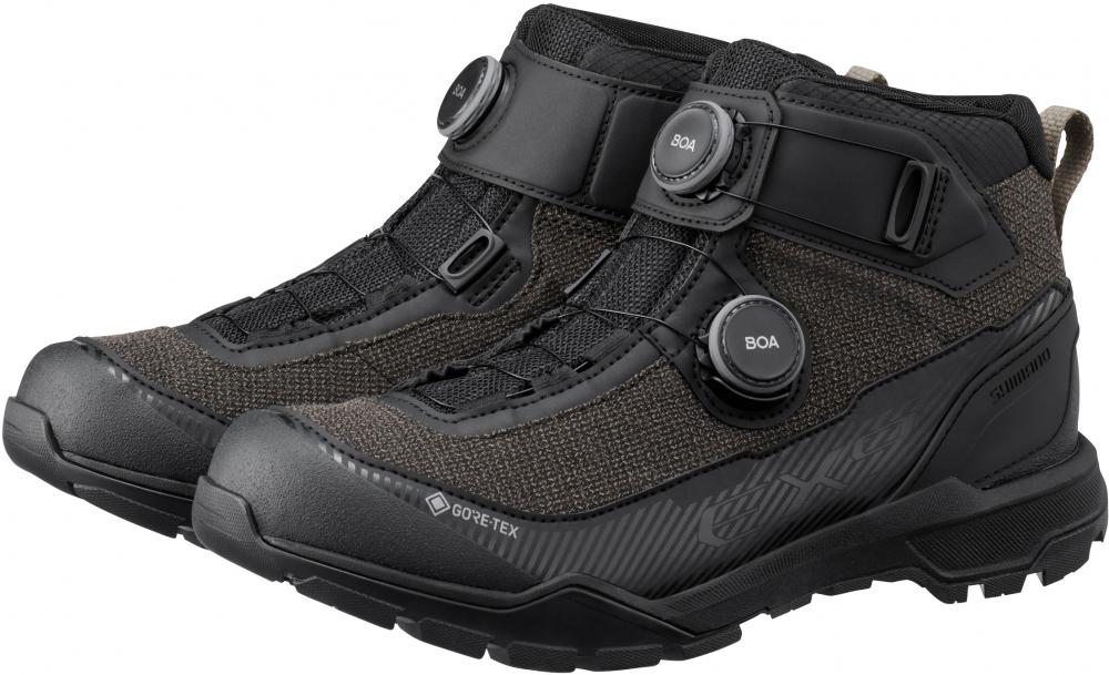SHIMANO Fahrradschuhe EX900 Herren/Damen MTB/Touring SPD Typ Fahrradschuhe Größe 41 Schwarz