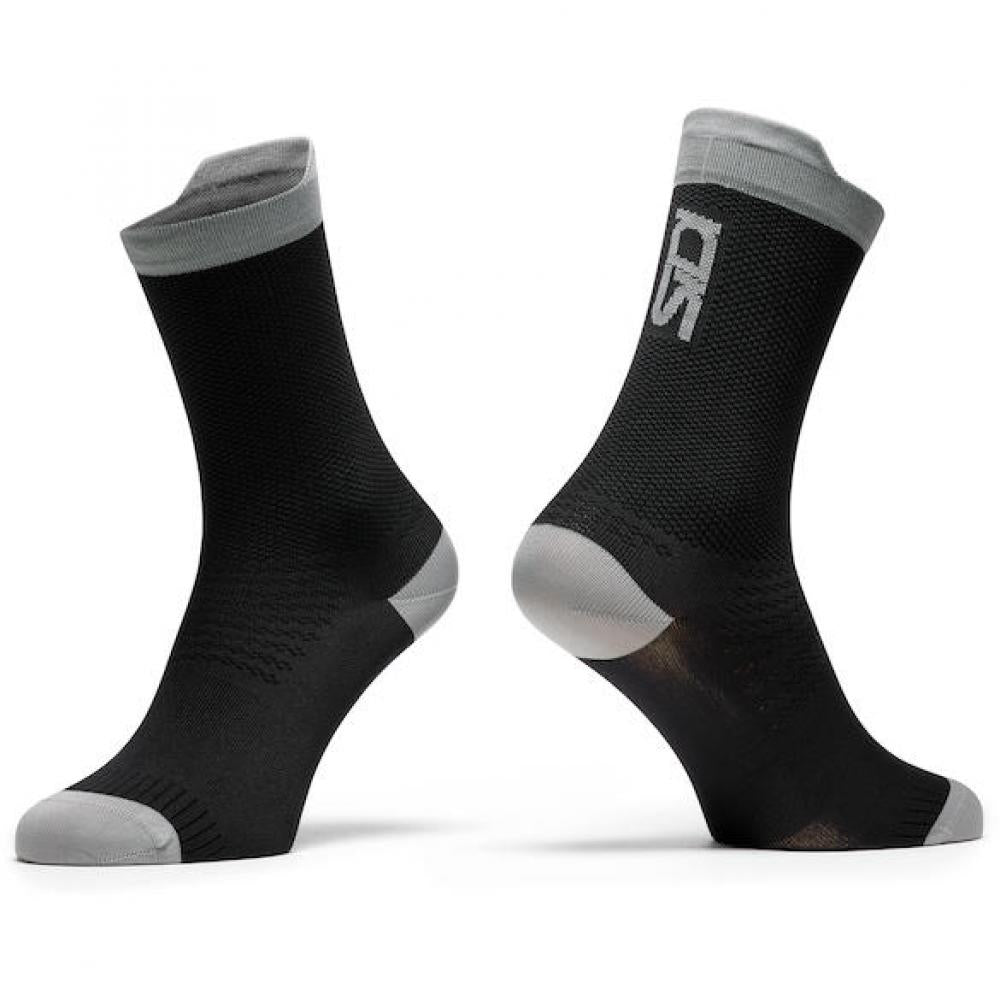 Sidi Socken Nitidus black 35-39 Schwarz - atmungsaktive Funktionssocken mit Geruchsschutz