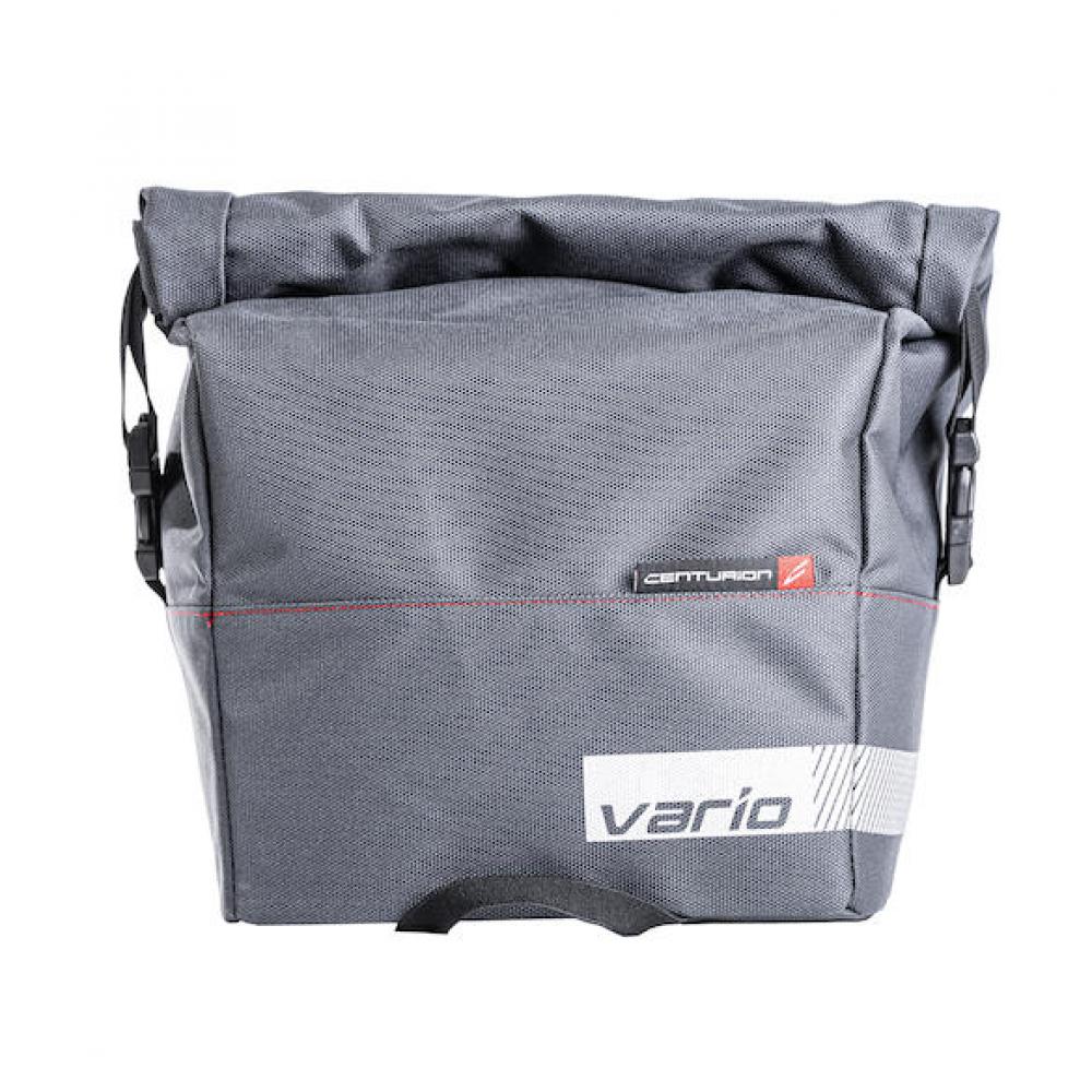 Centurion Cargo-Tasche für Frontgepäckträger Vario Grau - clevere Transportlösung