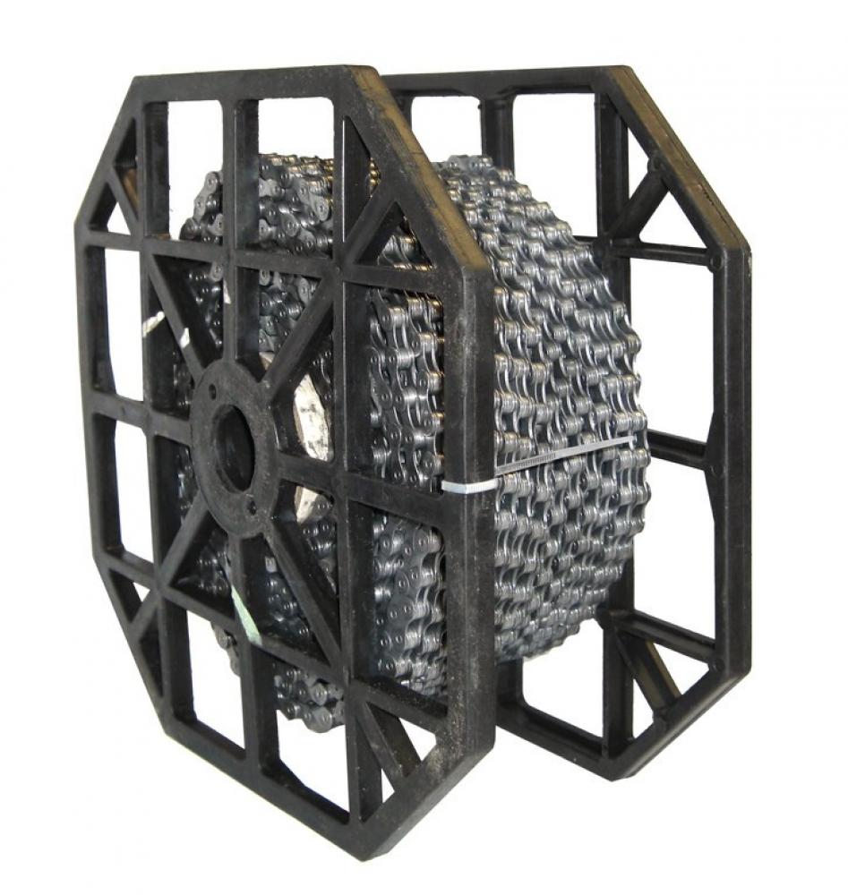 KMC X9 9-fach Schaltungskette 50 Meter Rolle Grau - Nickel-beschichtet - Ketten