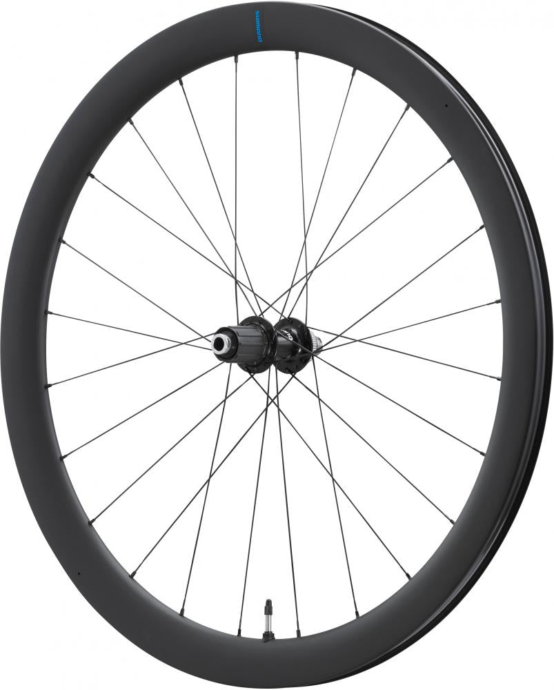 SHIMANO Hinterrad WH-RS710 C46 TL Laufrad - Rennrad Hinterrad 28" 24 Loch Center-Lock 142x12 mm