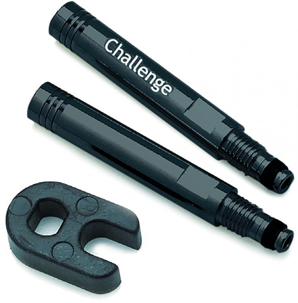 Challenge Ventilverlängerung SV 41,5 mm schwarz - Aluminium für tiefe Felgen