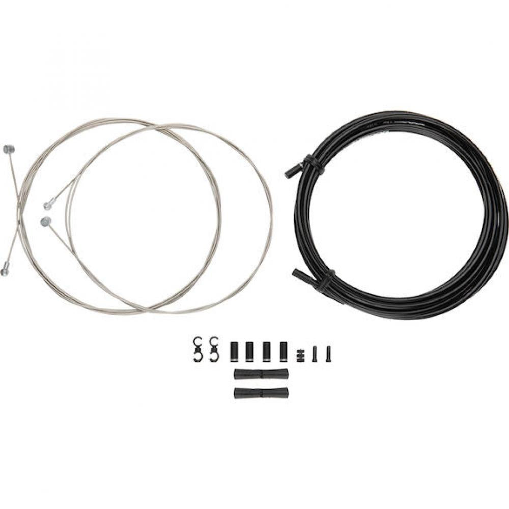 Jagwire Bremszugset Universal Sport Standardlänge Schwarz - geschmeidige, kraftvolle Bremsperformance
