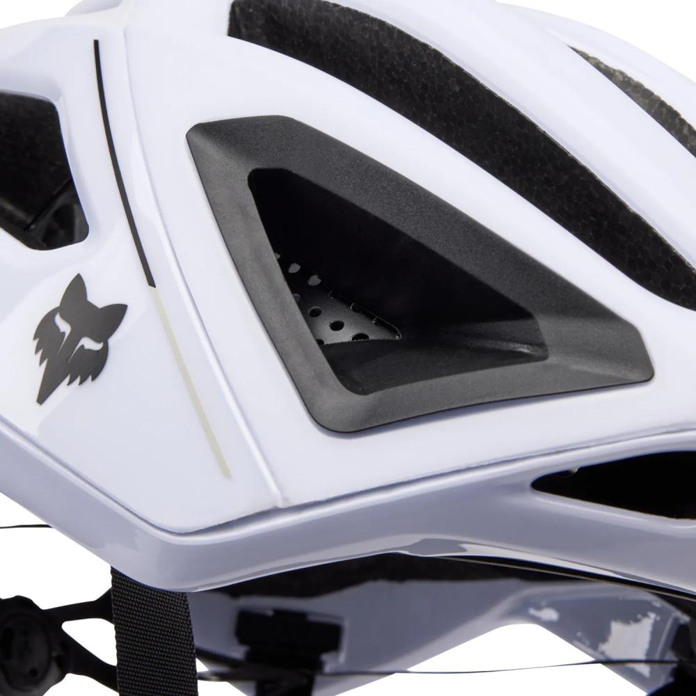 FOX Crossframe Pro Solids MTB-Helm White L 59-63 cm Mips