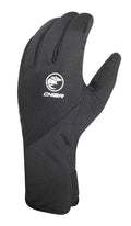 CHIBA Softshell Light - Radhandschuhe XXL schwarz, winddicht & atmungsaktiv