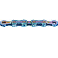 KMC X12 Fahrradkette 12-fach 126 Glieder 1/2 x 11/128 Zoll Aurora Blau - Double X-Bridge Schaltperformance