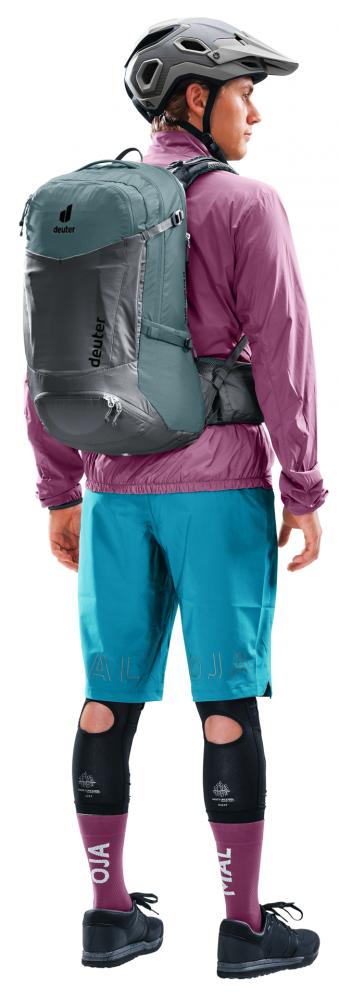 Deuter Trans Alpine Pro 28 Fahrradrucksack 28L graphite - Leichter Bike-Rucksack für Mountainbike-Touren