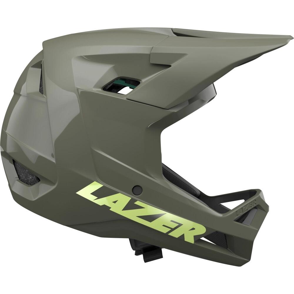 LAZER Chase KinetiCore Helm Matt XL - Vollvisier-Schutz für Downhill & Gravity