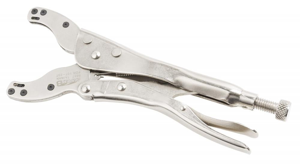 SuperB TB-FW50 Kassettenzange Premium, silberne Zahnkranzzange für 10-23 Zähne