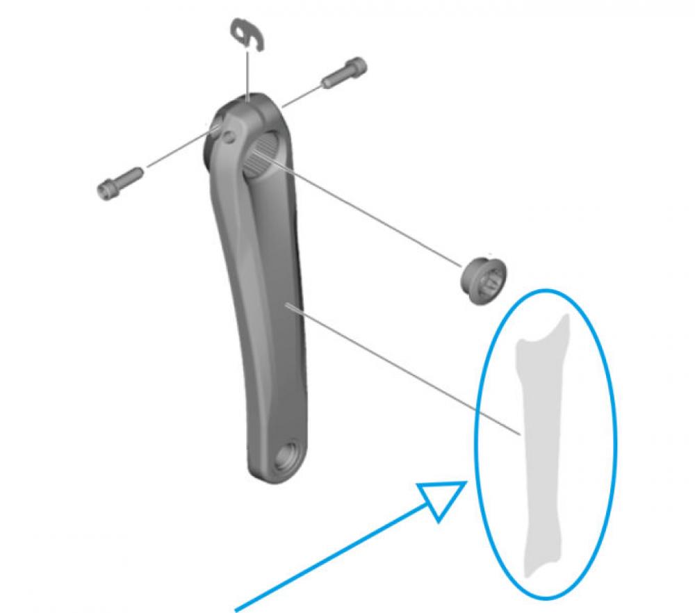 SHIMANO Schutzfolie FC-M8100 - 160mm