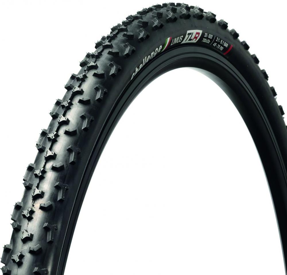Challenge CX-Reifen Limus TLR Clincher 28 Zoll (33-622) Schwarz/schwarz - Grip im tiefen Schlamm