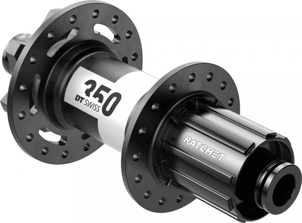 DT Swiss Nabe MTB HR 350 Classic 28 Loch Schwarz - zuverlässige MTB-Hinterradnabe