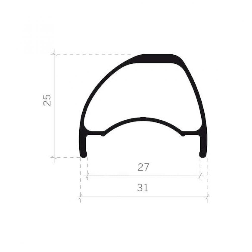 FSA Laufradsatz Afterburner i27 WideR 27,5" 584x27 mm Schwarz/weiß - robuster Trail- und Enduro-Laufradsatz