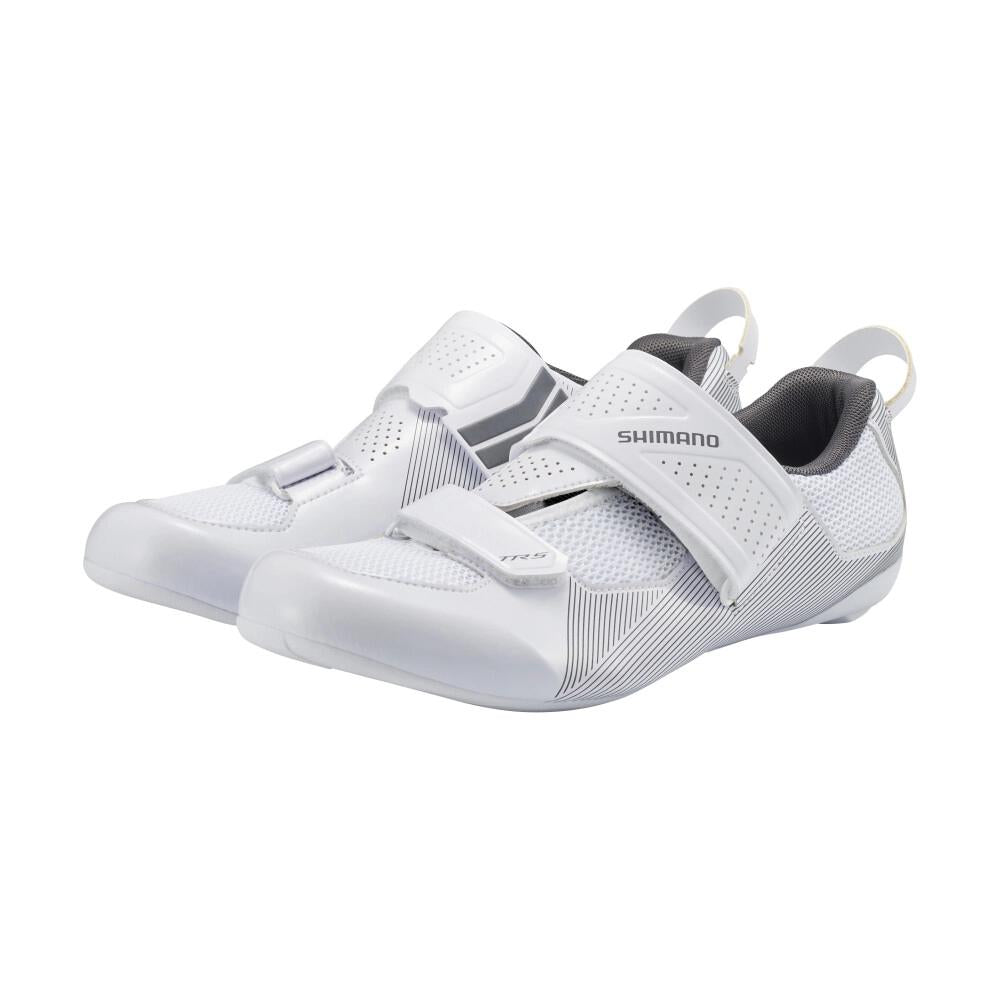 SHIMANO Fahrradschuhe TR501 Herren/Damen Road SPD-SL ? Größe 39, Weiß