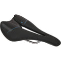 Merida Sattel EXPERT SL 240/140 Schwarz/blau - sportlicher Komfortsattel mit V-Mount