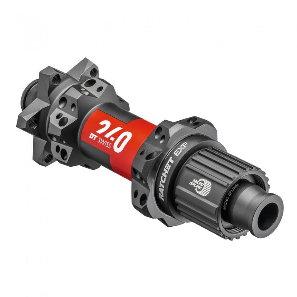 DT Swiss Nabe MTB HR 240 EXP 28 Loch schwarz - leichte, steife Boost-Nabe