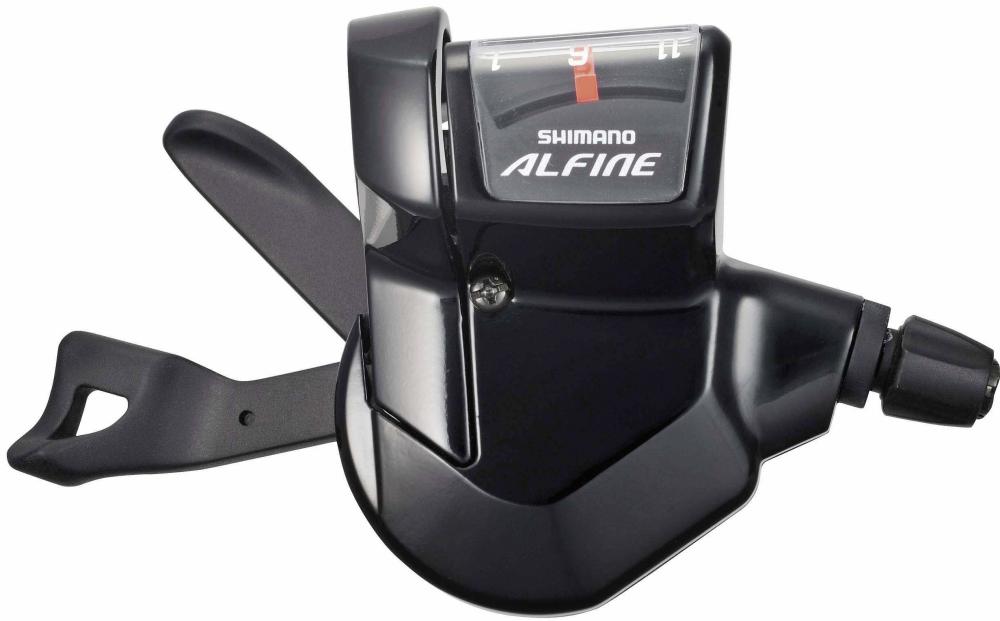 SHIMANO ALFINE SL-S700 11-fach Schalthebel für 11-Gang Nabenschaltung, schwarz.